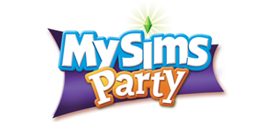 MySims Party title screen for Nintendo DS